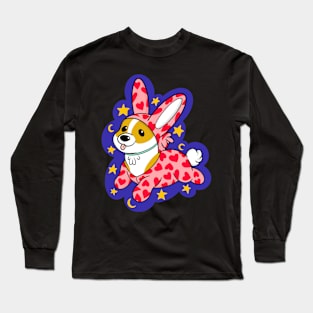 Corgi Pajama Party Long Sleeve T-Shirt